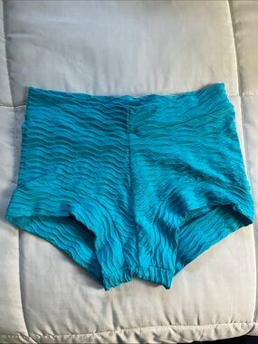 Booty by Brabants BBB Booty Shorts in Bright Teal